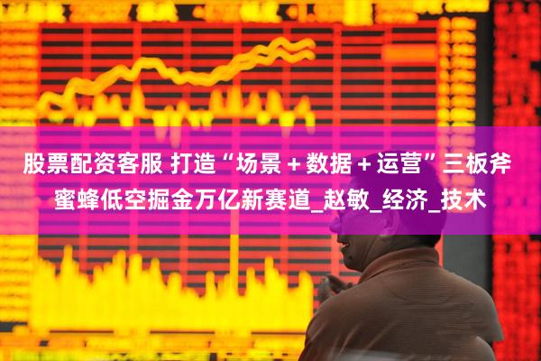 股票配资客服 打造“场景＋数据＋运营”三板斧 蜜蜂低空掘金万亿新赛道_赵敏_经济_技术
